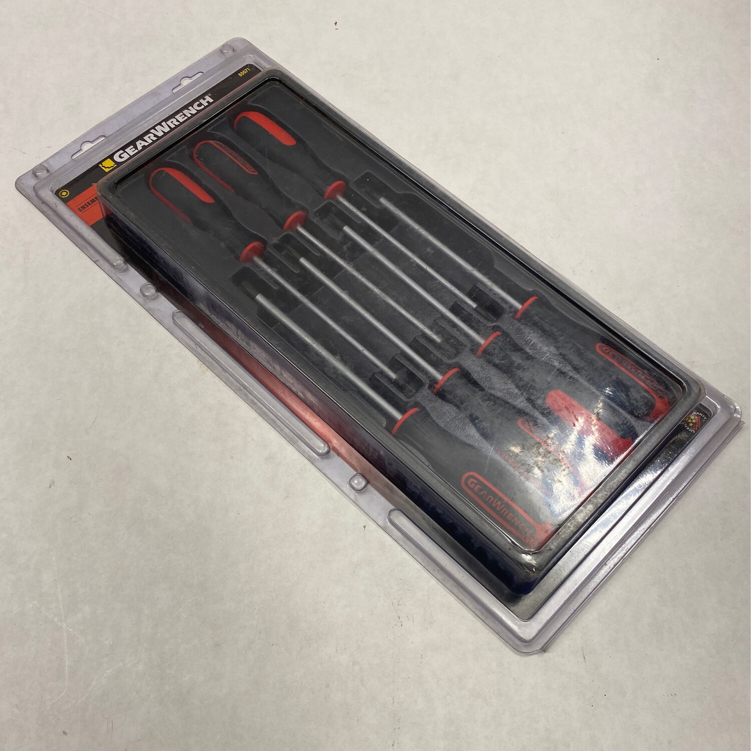 Gearwrench 7 Pc. Torx Dual Material Screwdriver Set 6” Blades, 80071