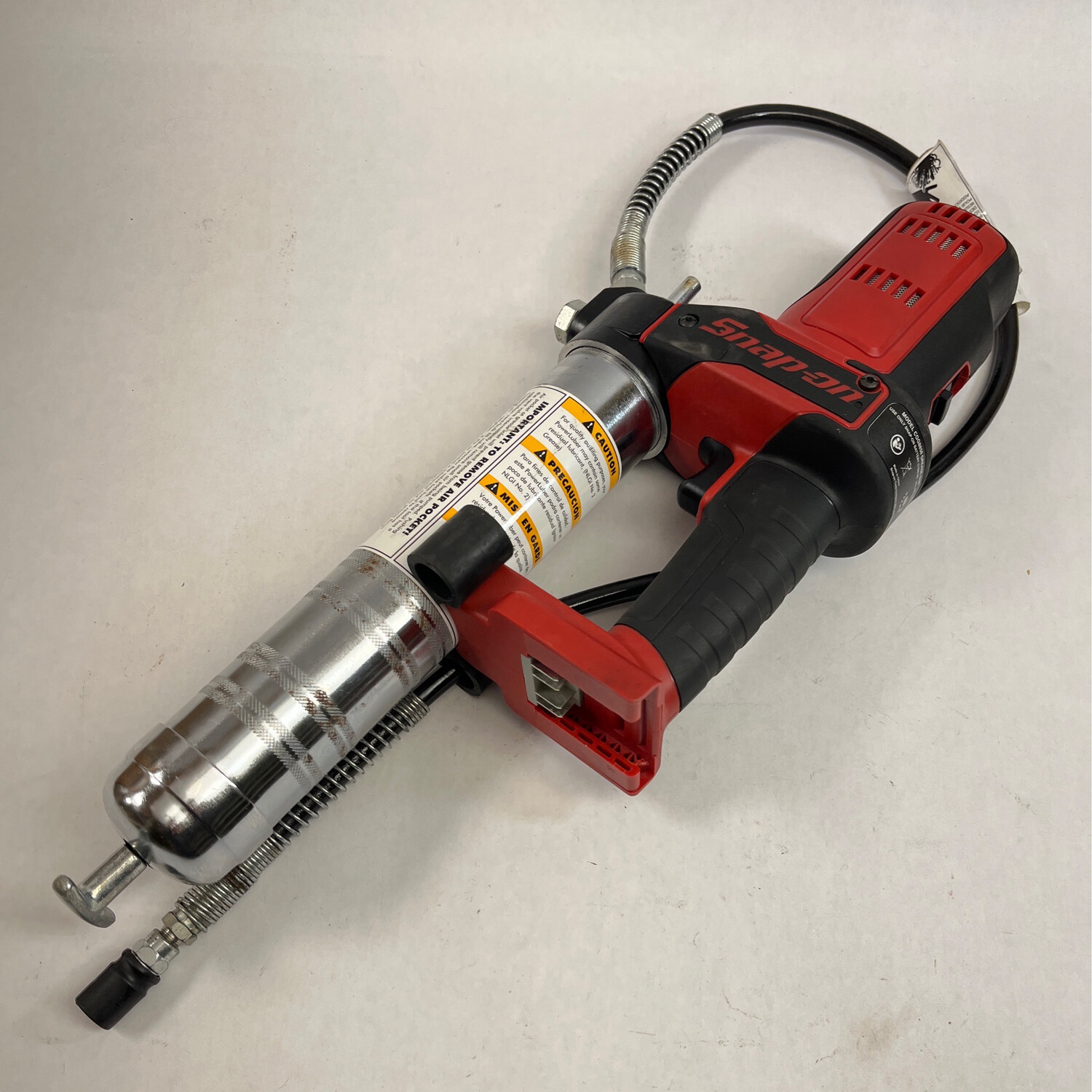 Snap On 18 V MonsterLithium Cordless Grease Gun (Tool Only) CGG8850