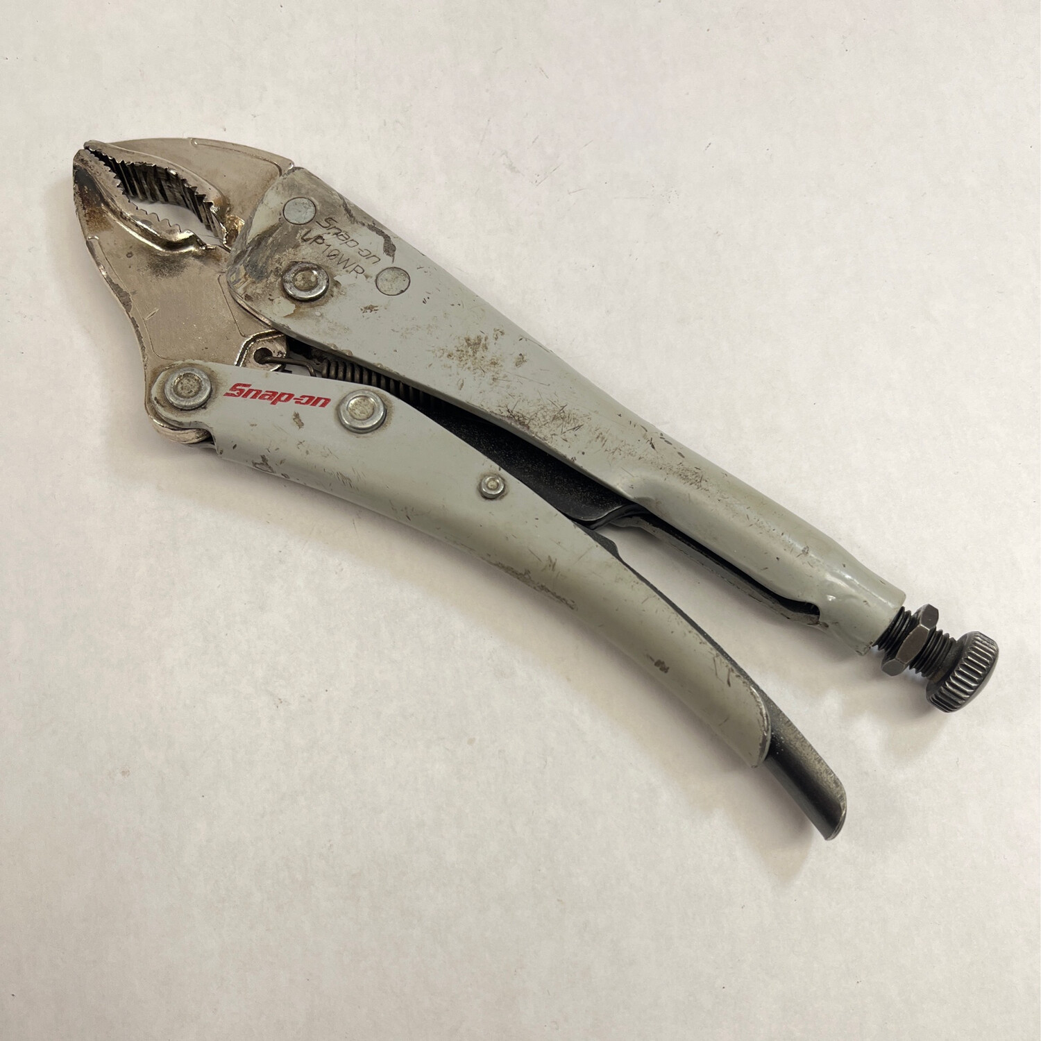 Snap On Curved Jaw with Cutter Locking Pliers, LP10WR