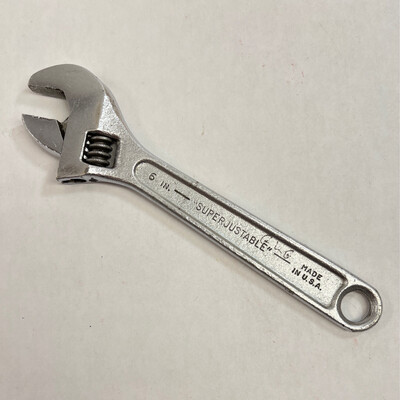 J•H• Williams & Co 6” Adjustable Wrench, AP-6