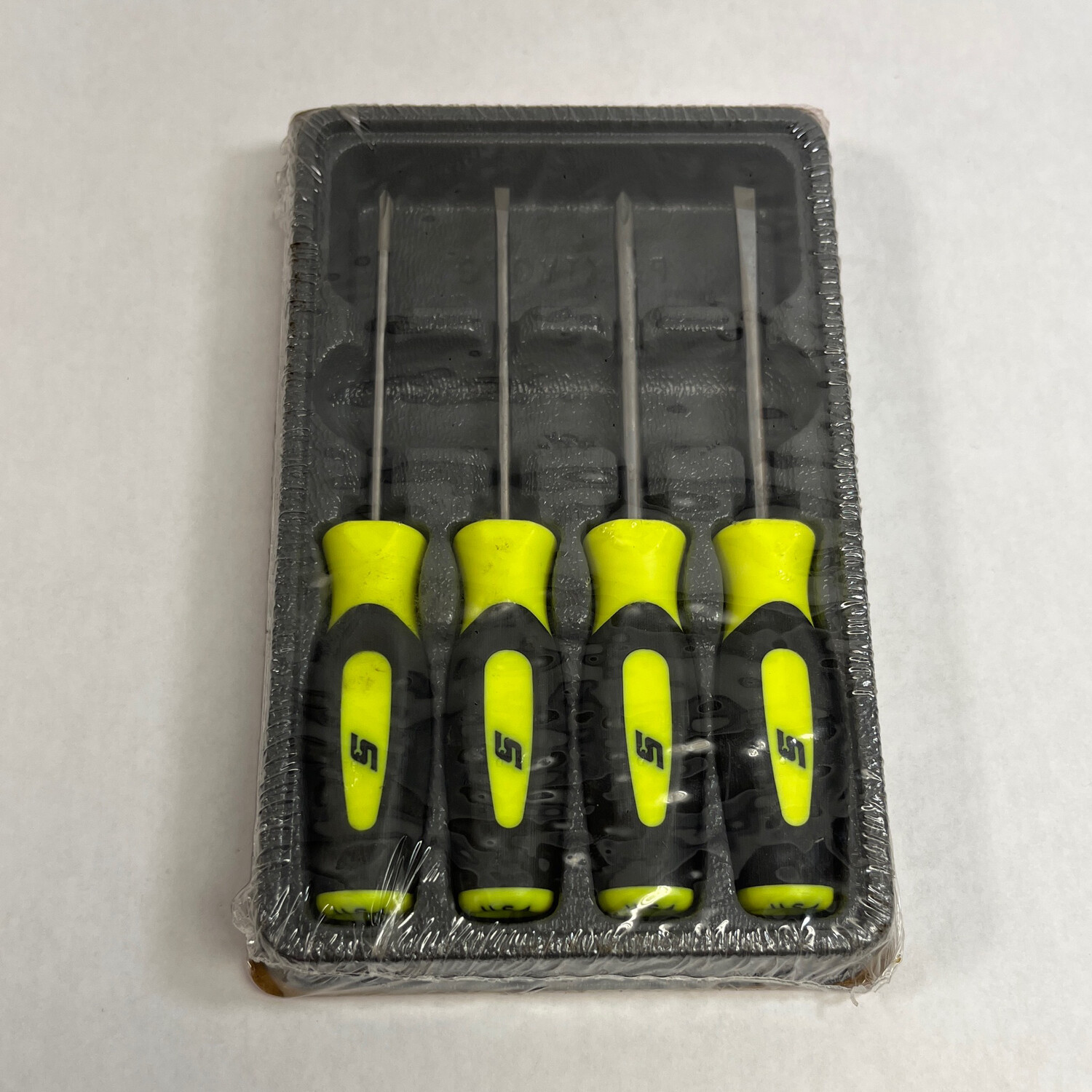 Snap On 4 pc Instinct Soft Grip MiniTip Combination Screwdriver Set