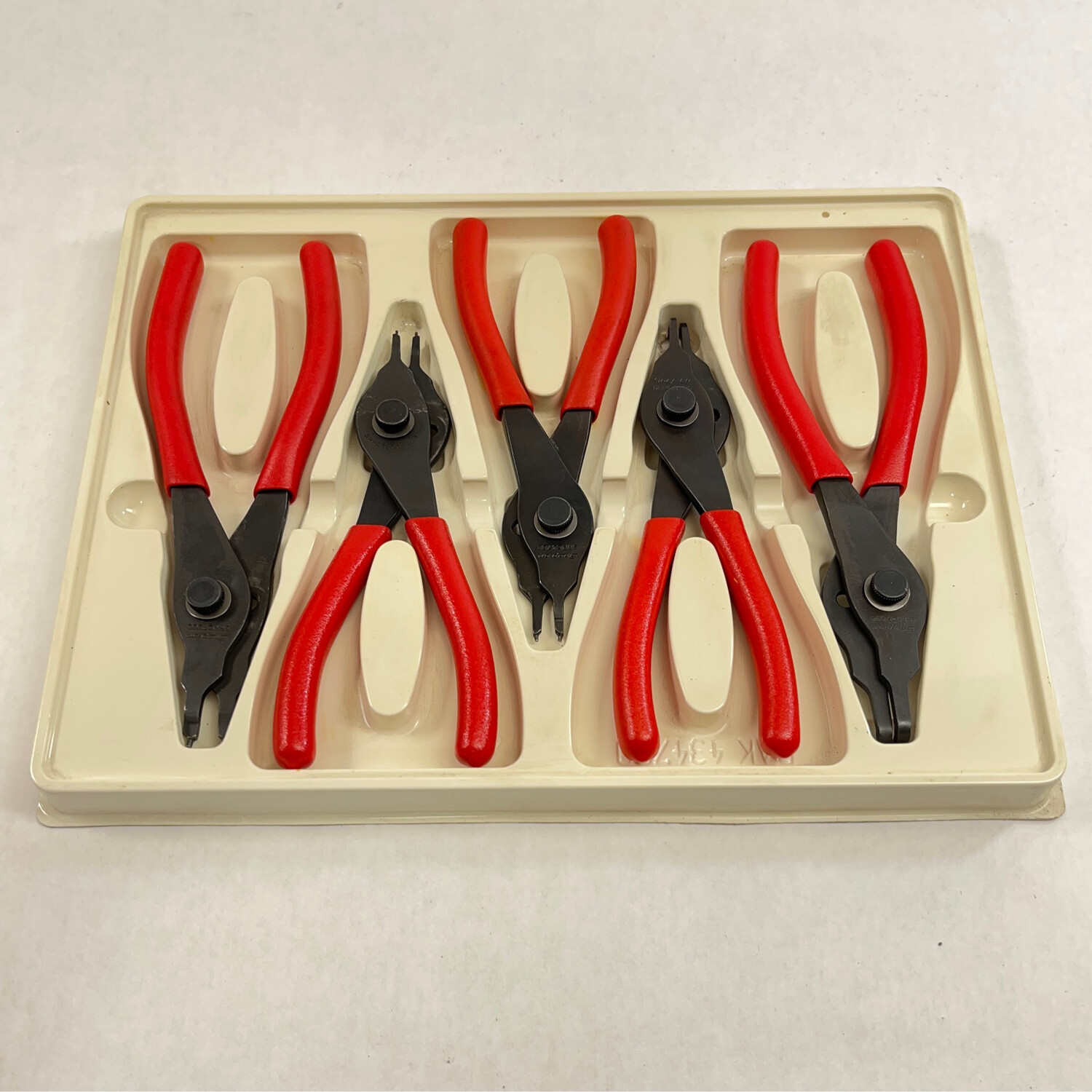 Snap On 5pc Retaining Ring Plier Set Shop Tool Swapper