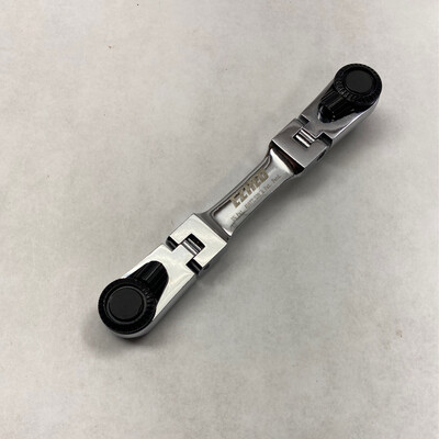 E•Z Red Quarter Stick Stubby Ratchet Wrench, 4S04