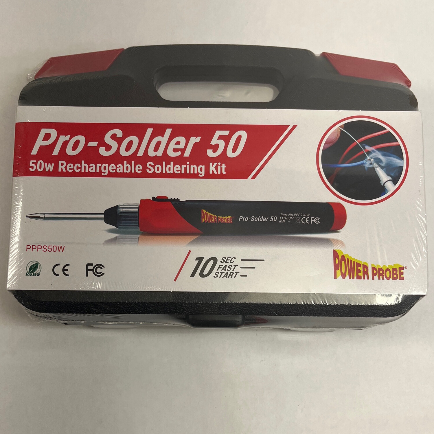 Power Probe Pro-Solder 50 Rechargeable Soldering Kit, PPPS50W