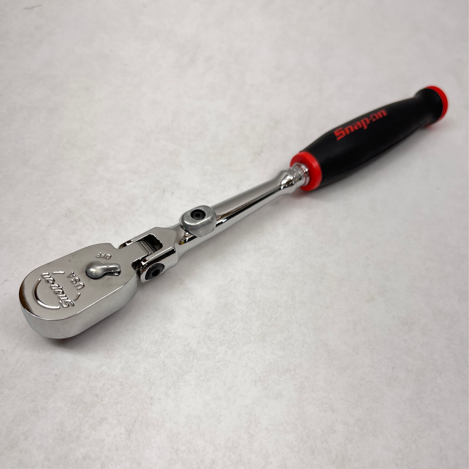 Snap On 1/4" Drive Dual 80 Technology Soft Grip Standard Handle Locking Flex-Head Ratchet, THLX72