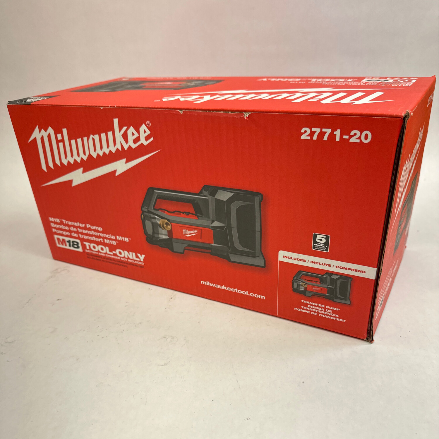 Milwaukee M18 Transfer Pump, 2771-20 Shop Tool Swapper