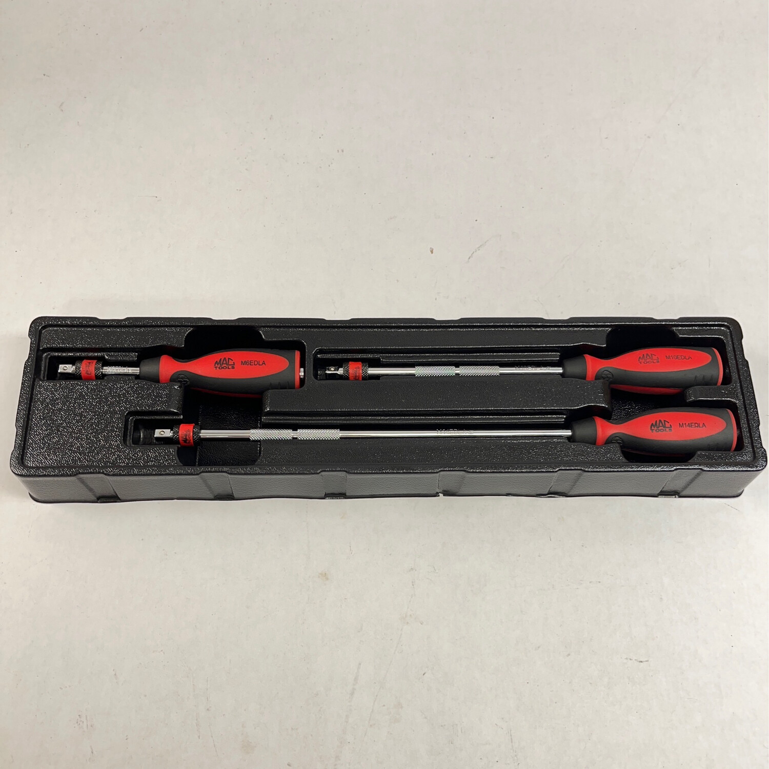 Mac Tools 3 Pc. 1/4" Drive Locking HandDrive Extension Set, SMEDL3PT