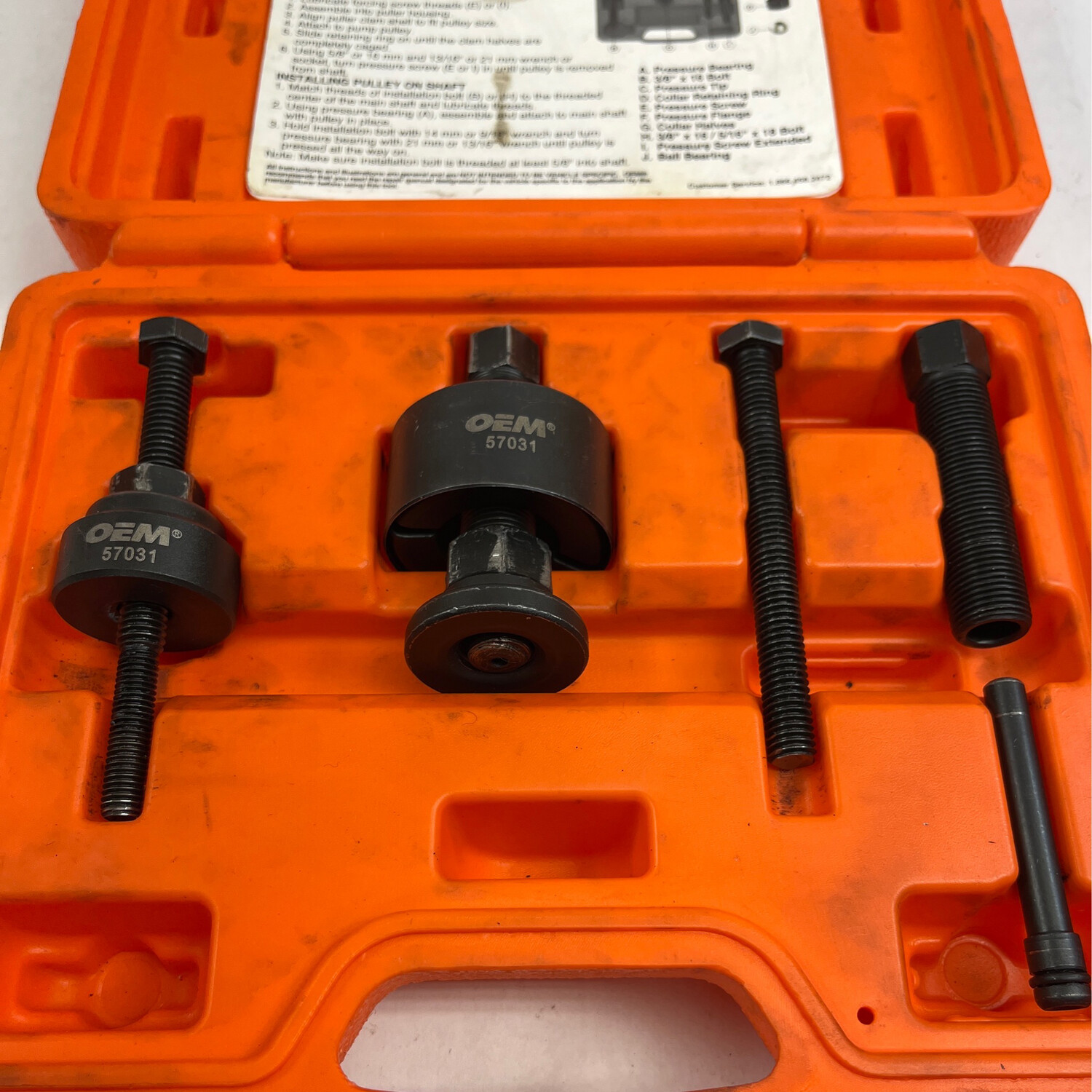 OEM Tools Power Steering Pulley Remover/Installer - Ford, GM