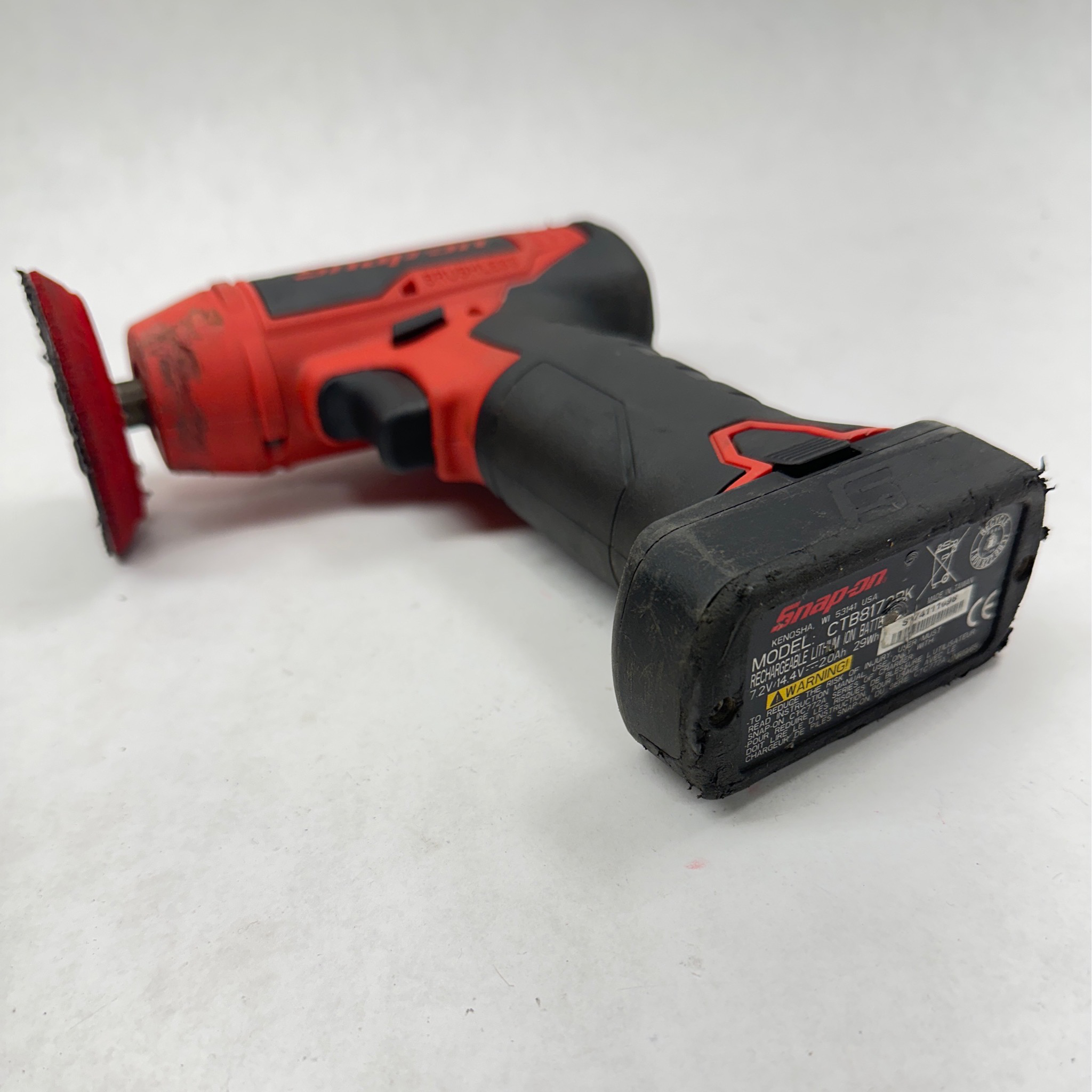 Snap on cordless discount polisher