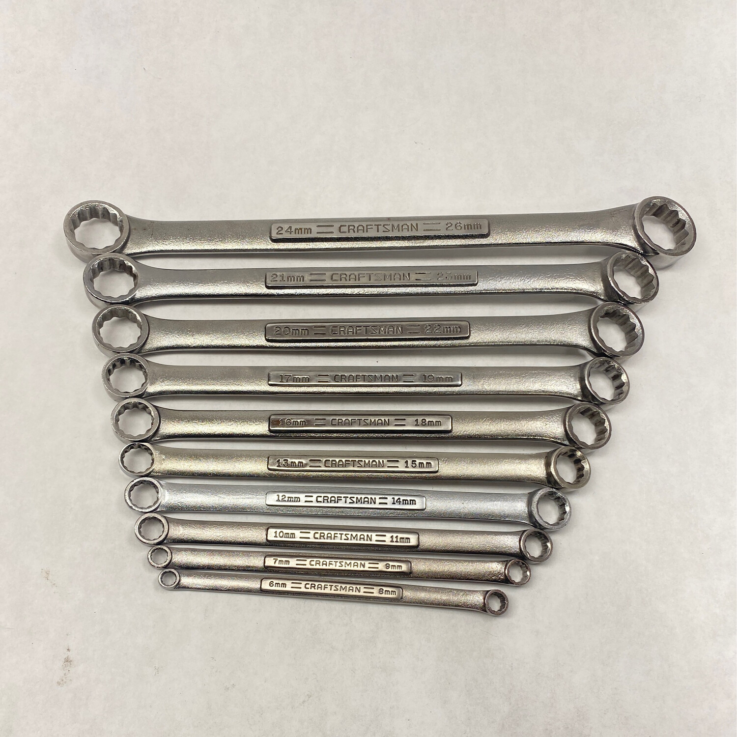 Craftsman 10 Pc. 12 Pt. Double Box End Wrench Set