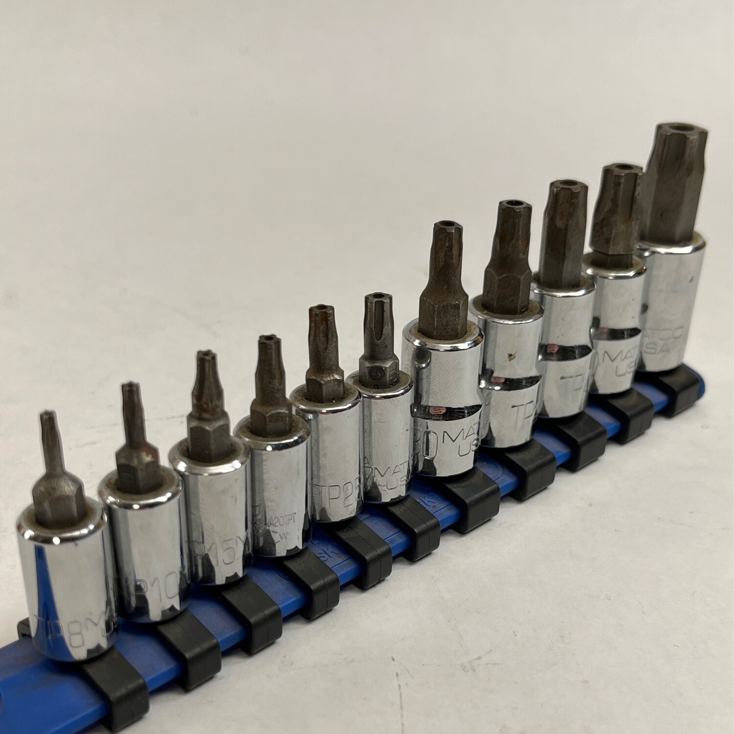 Matco Tools 11 Pc. 1/4” & 3/8” Drive Tamperproof Torx Plus Bit