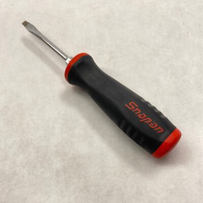 Snap On 7” Soft Grip Flat Head Screwdriver, SGD2