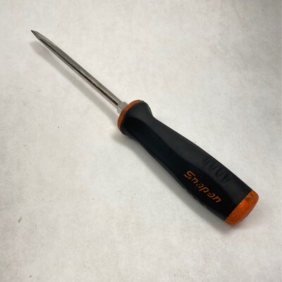 Snap On 5/16” Flathead Orange Soft Grip Screwdriver, SGD6