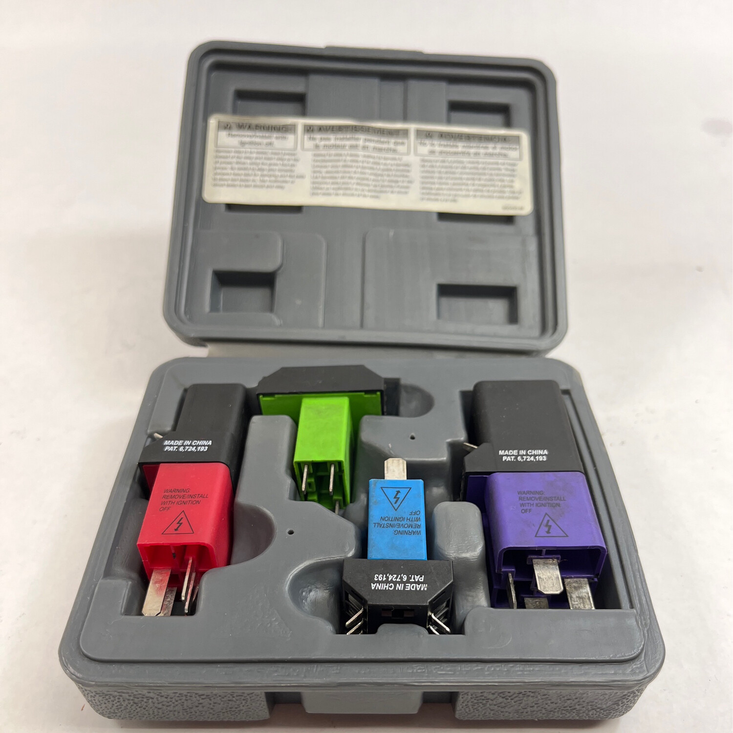 thumbnail image 2 of Lisle 56810 Relay Test Jumper Kit - 4 Piece Automotive Diagnostic Set 2 of 10