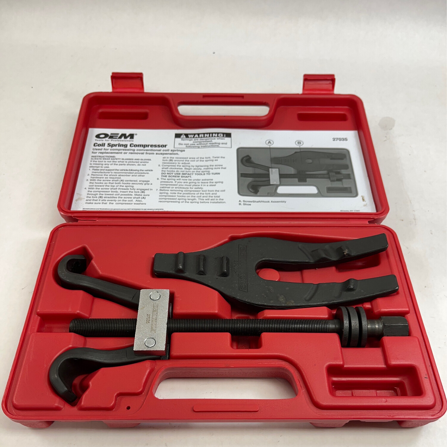 OEM Tools Coil Spring Compressor 27035