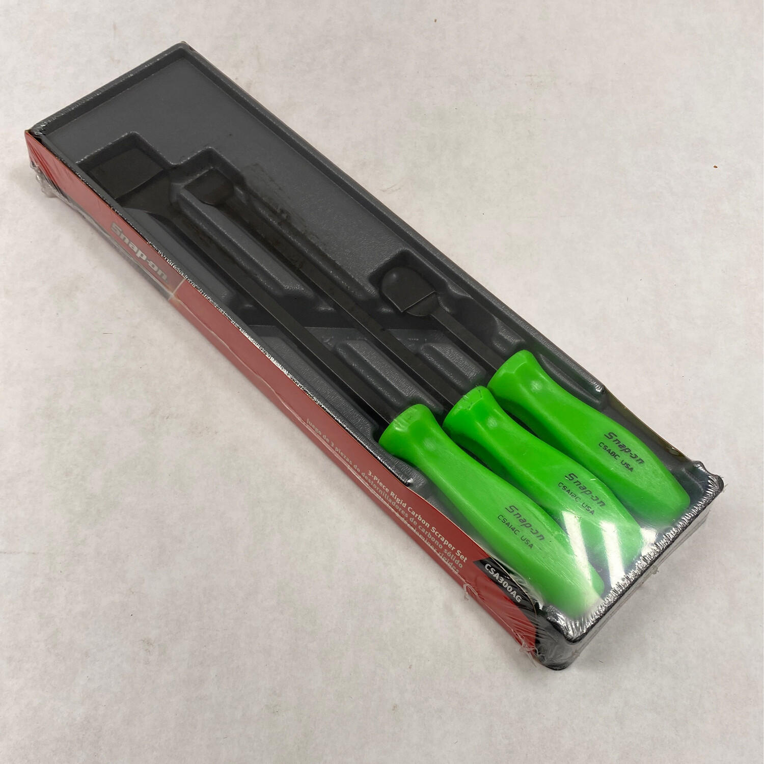 Snap On 3 Pc. Rigid Carbon Scraper, CSA300AG Shop Tool Swapper