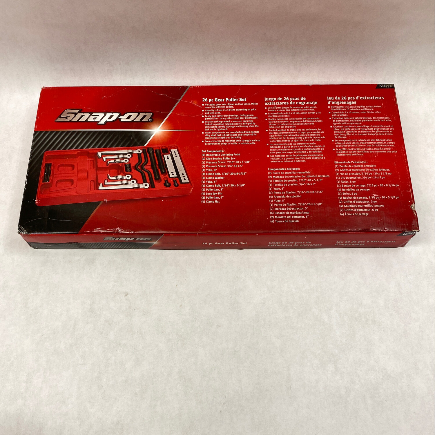 Snap On 26 Pc. Gear Puller Set, CJ2002 Shop Tool Swapper