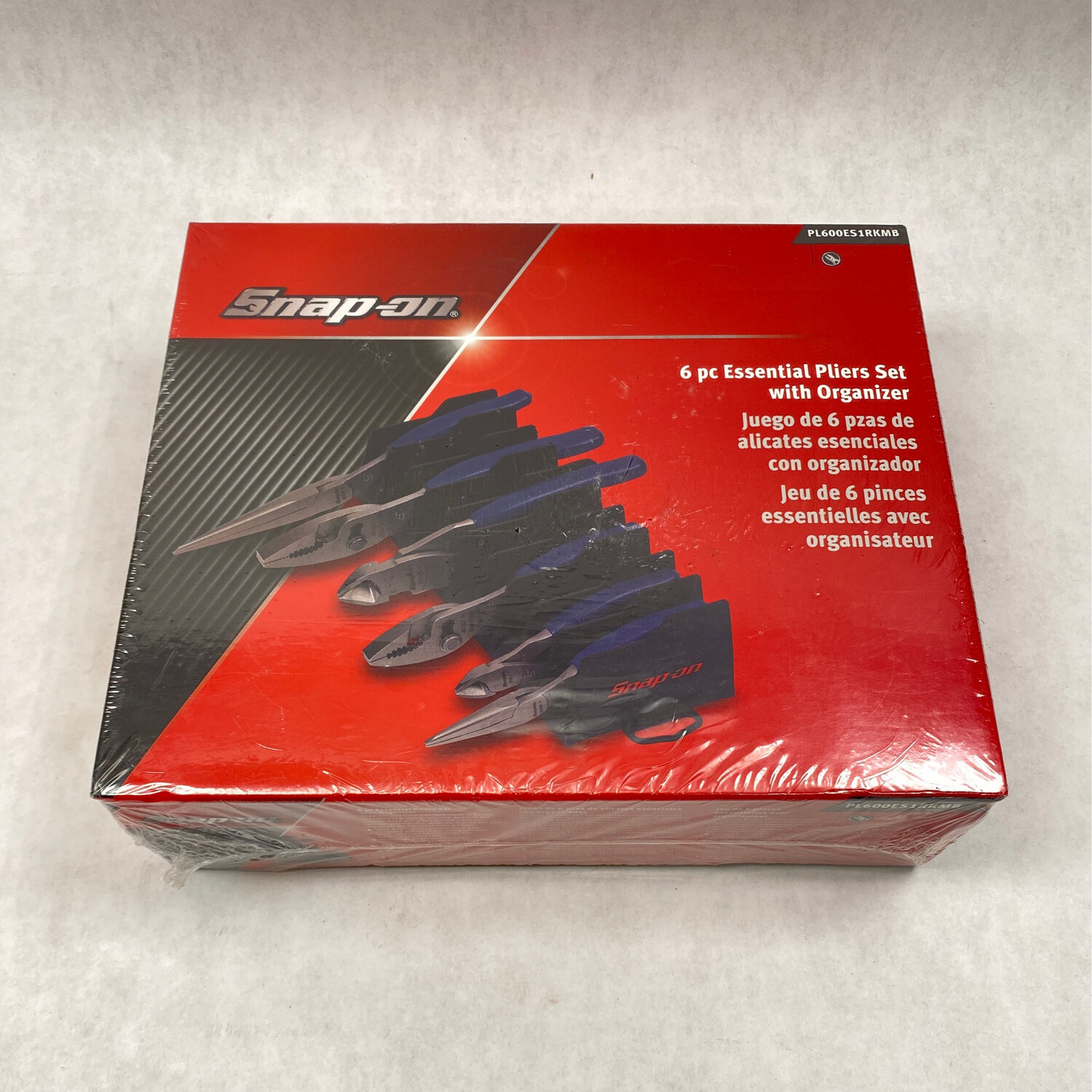 Snap On 6 Pc. Essential Pliers Set With Organizer, PL600ES1RKMB Shop Tool Swapper