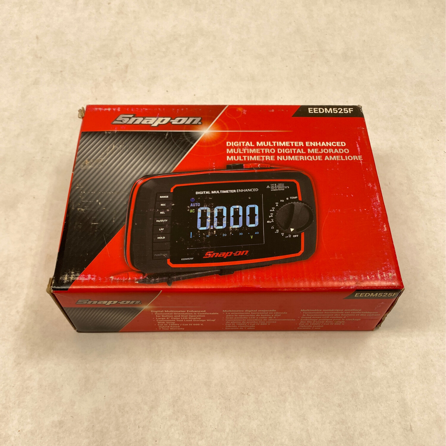 Snap On Digital Multimeter Enhanced, EEDM524F