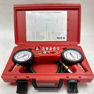 Matco Tools Transmission/ Engine Oil Pressure Kit, ATG500K