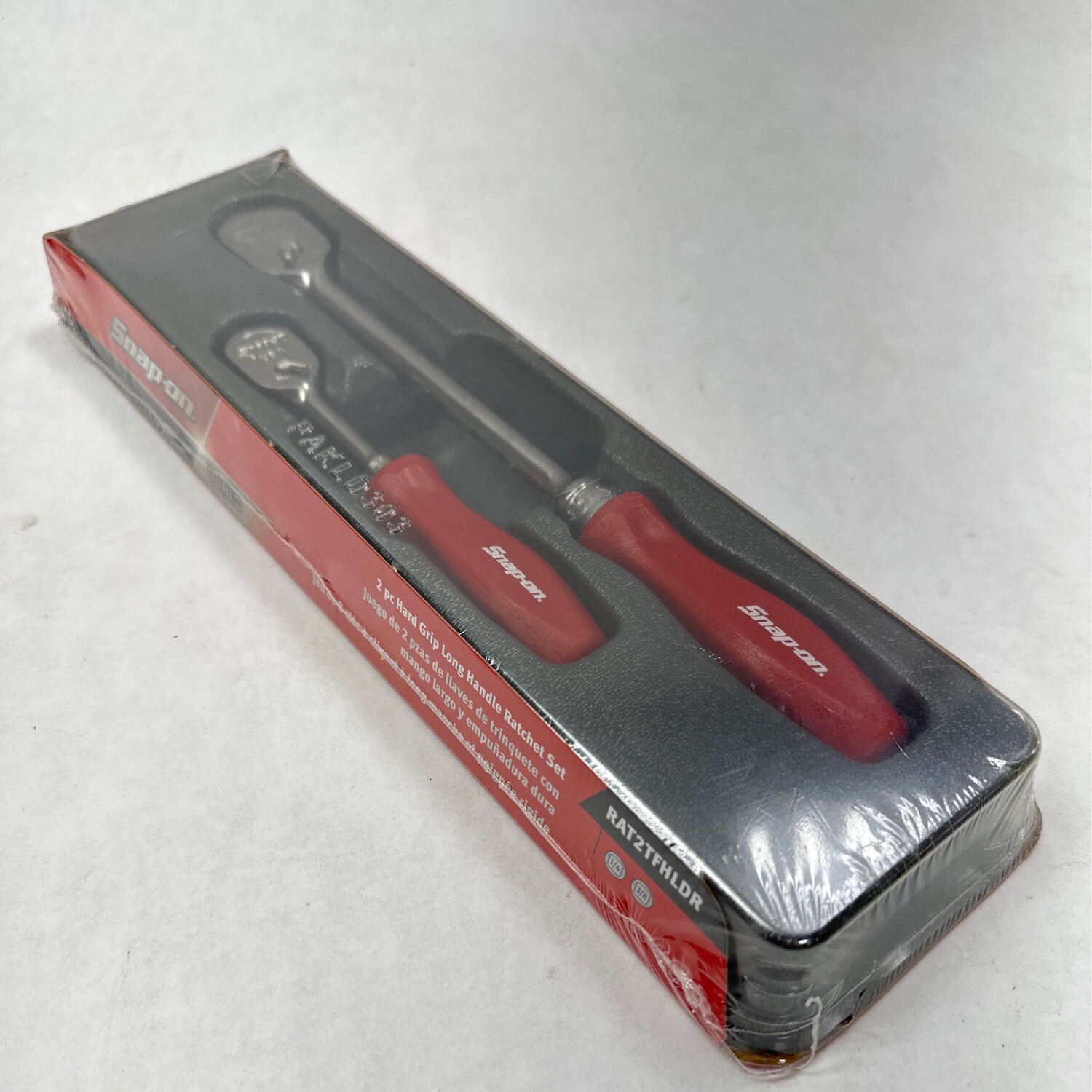 Snap On 2 Pc. Hard Grip Long Handle Ratchet Set, RAT2TFHLDR Shop