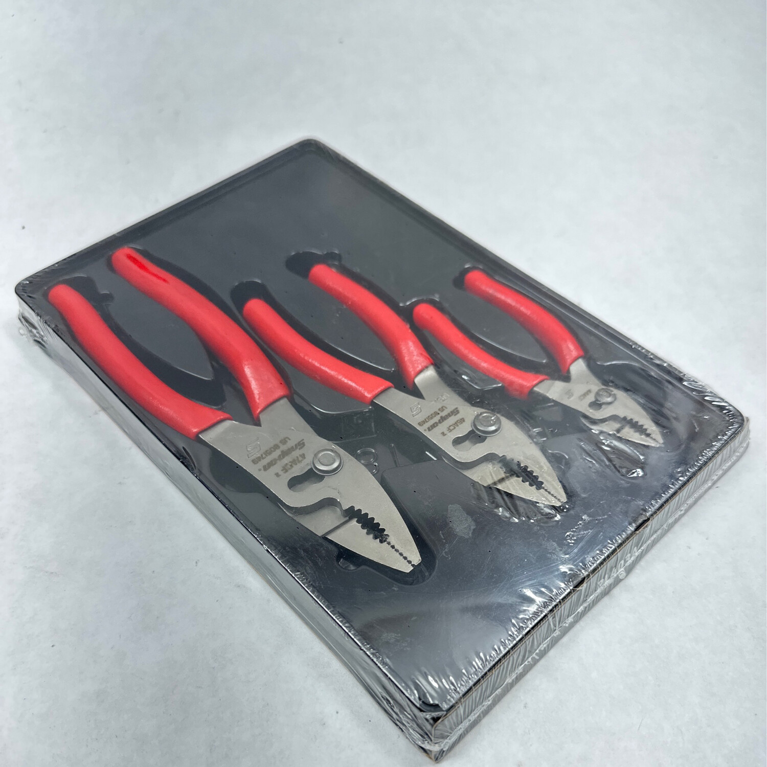 Snap On 3pc Combination Slip Joint Pliers Set, PL403A Shop Tool Swapper