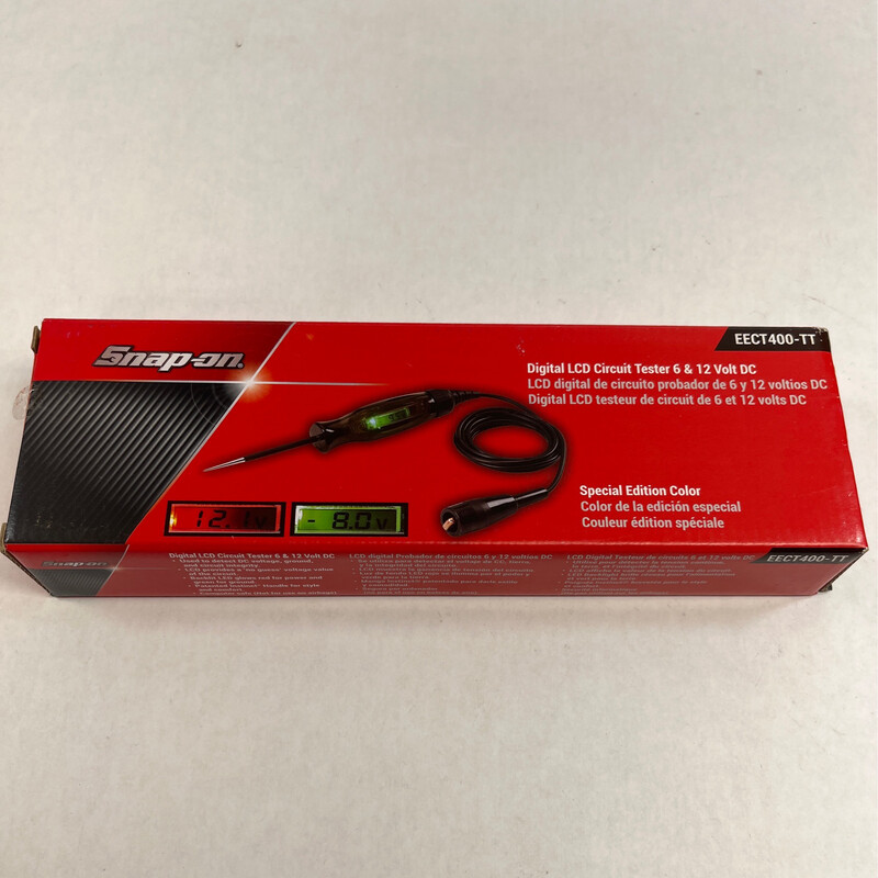 Snap-on ECT1400 デジタルLCD回路テスター Snap-on ECT1400 デジタルLCD回路テスター Snap-on ECT1400
