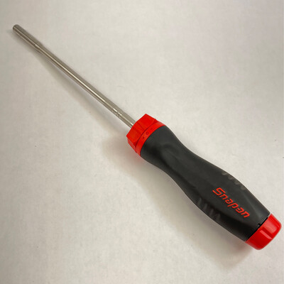 Snap On Soft Grip Standard Ratcheting Screwdriver Handle With 9” Magnetic Shank, SGDMRC4A