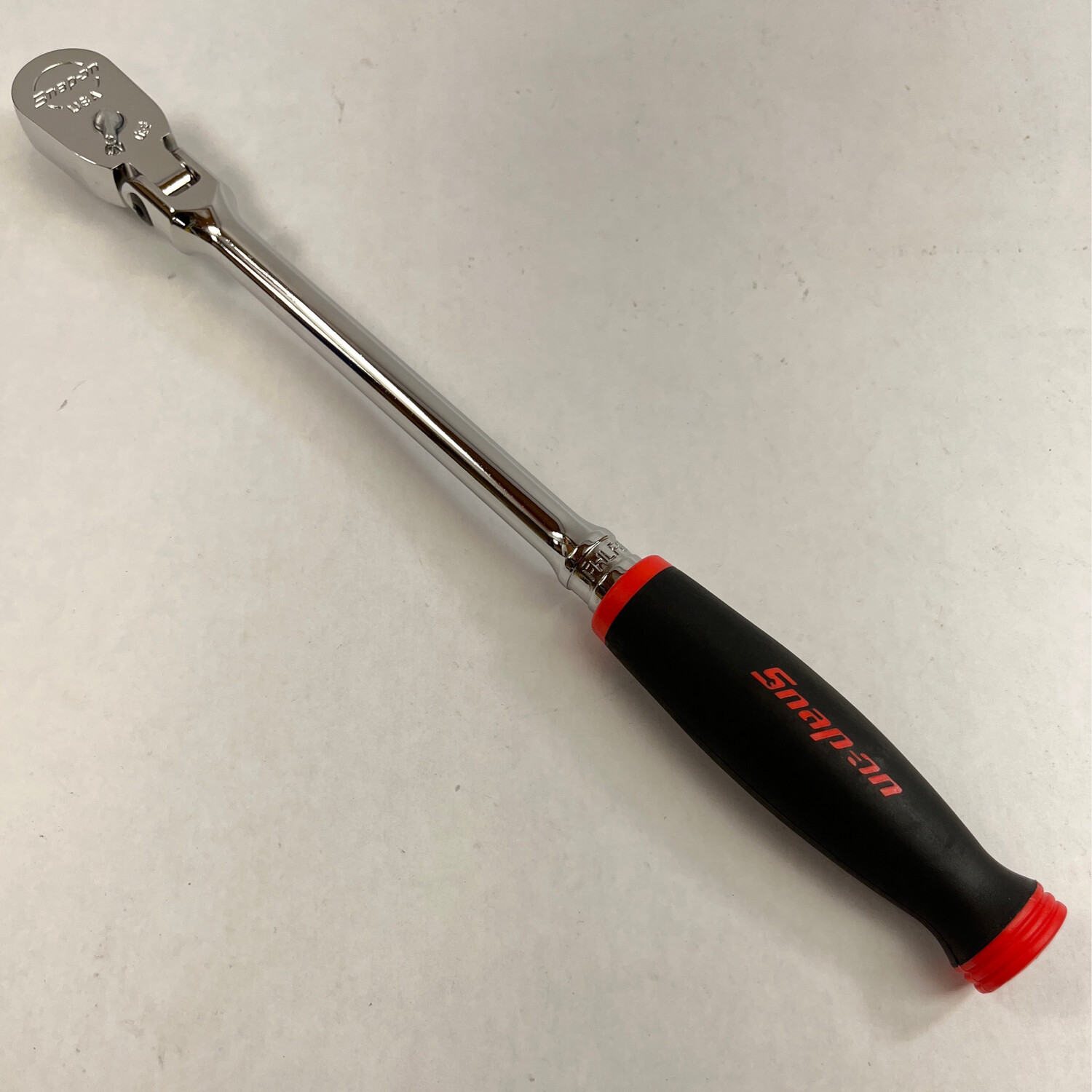 Snap On 3/8" Drive Dual 80 Technology Soft Grip Long Handle FlexHead Ratchet, FHLF80A Shop