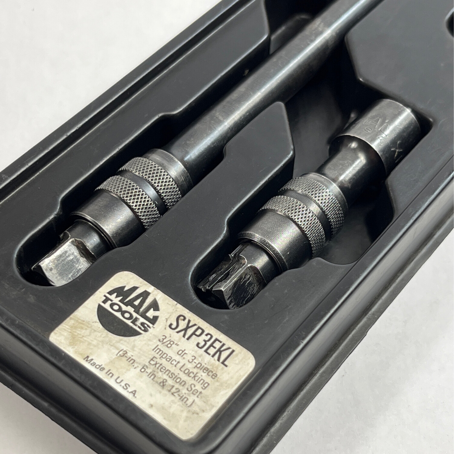 Mac Tools 3/8” Drive 3 Pc. Impact Locking Extension Set, SXP3EKL