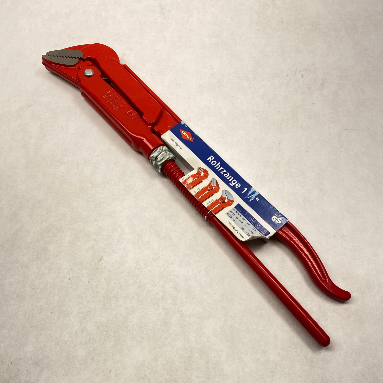 Knipex 17” Pipe Wrench 45 Degree, 83-20-015