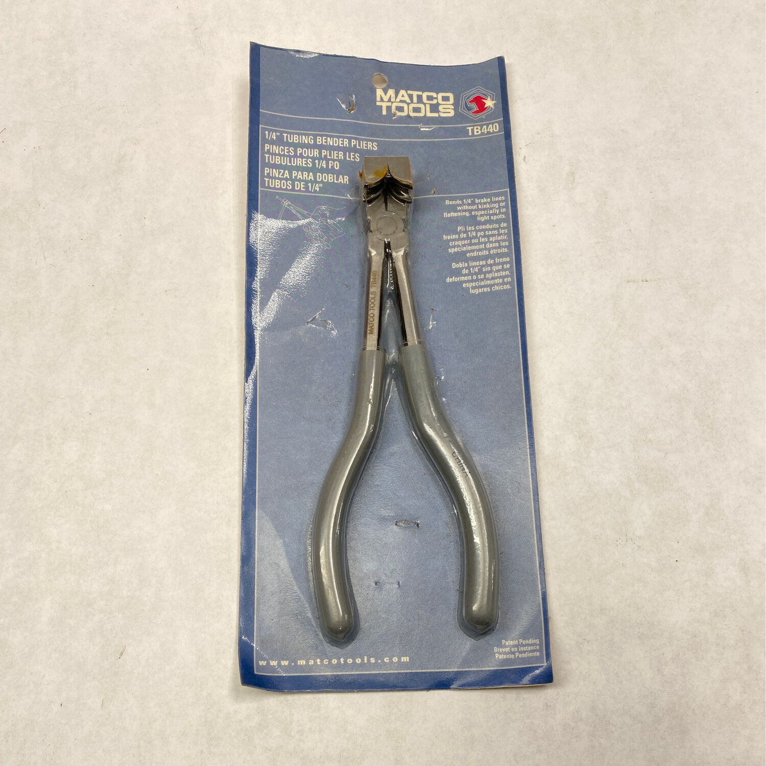 Matco Tools 1/4” Tubing Bender Pliers, TB440