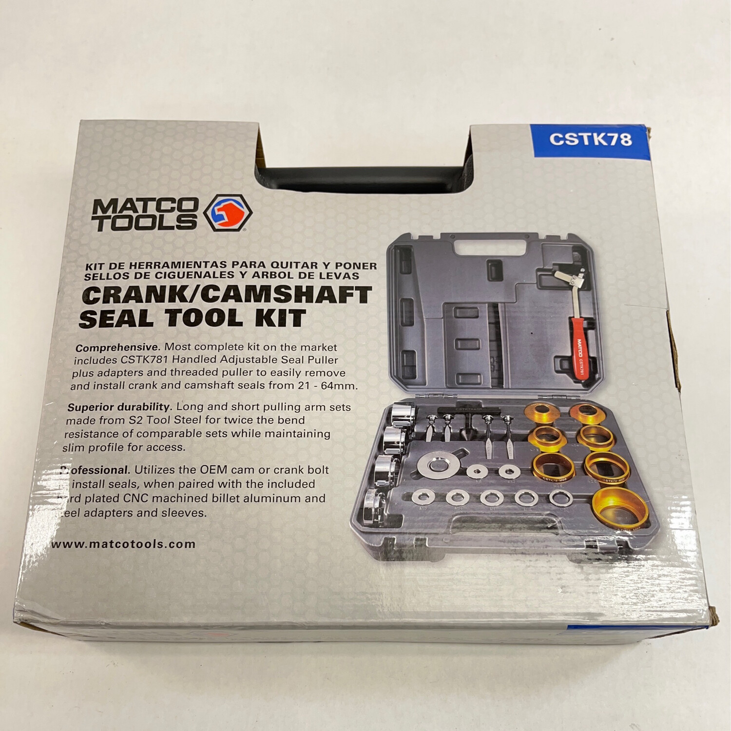Matco Tools Crank/camshaft Seal Tool Kit, CSTK78
