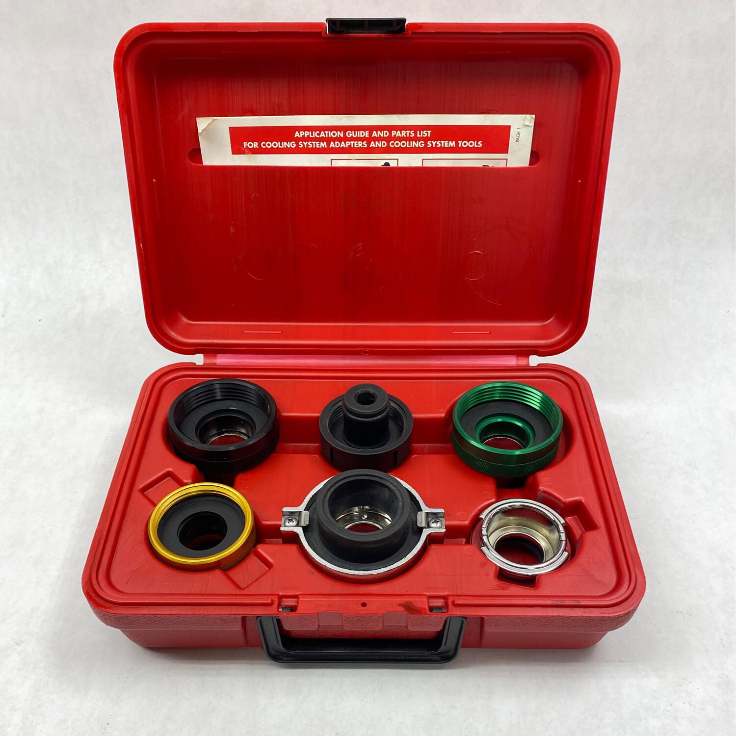 Snap On 6 Pc. Large Truck Cooling System Adapter, SVTA6100 Shop