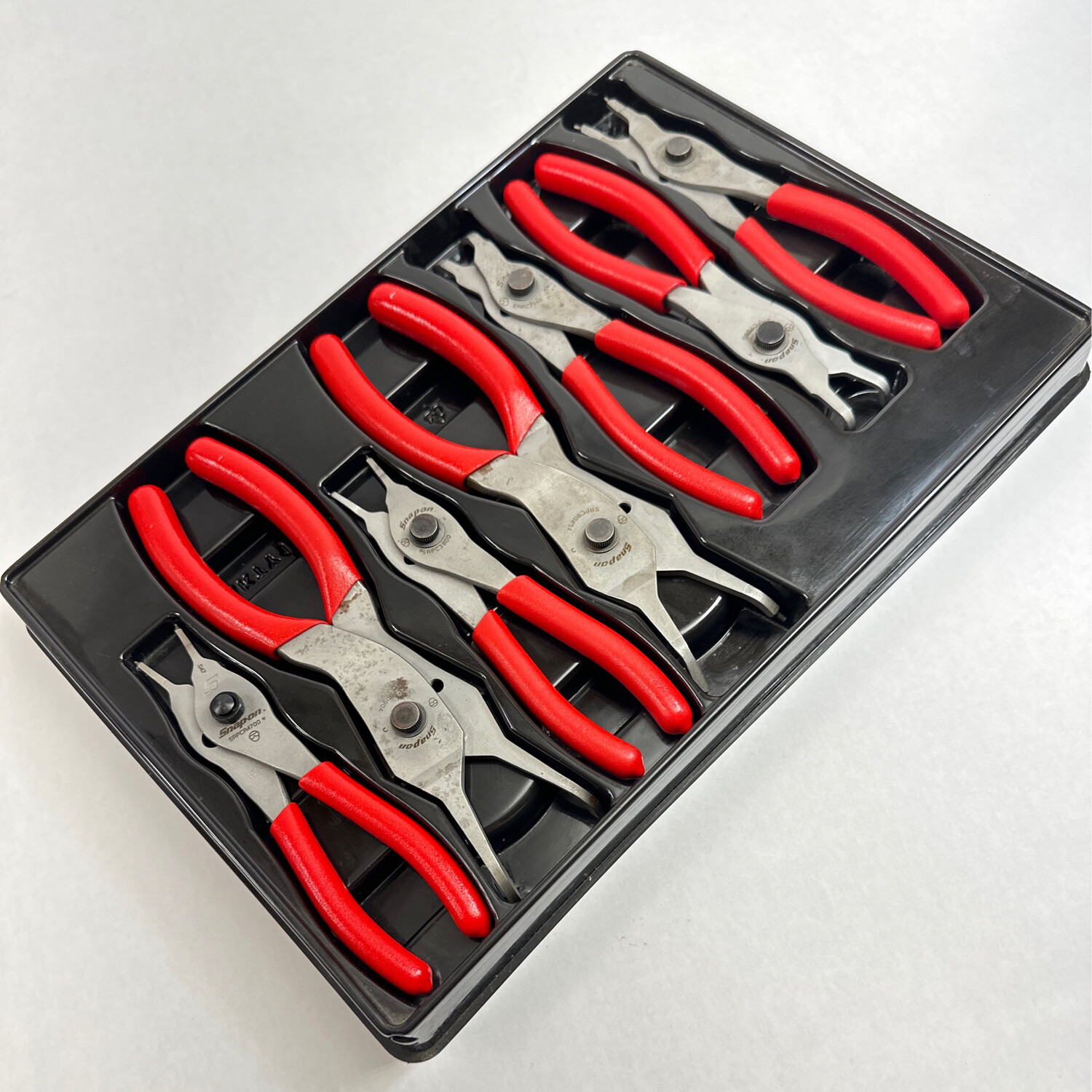 Snap On 7pc Snap Ring Plier Set Shop Tool Swapper