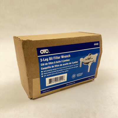 OTC 3-Leg Oil Filter Wrench, 4440