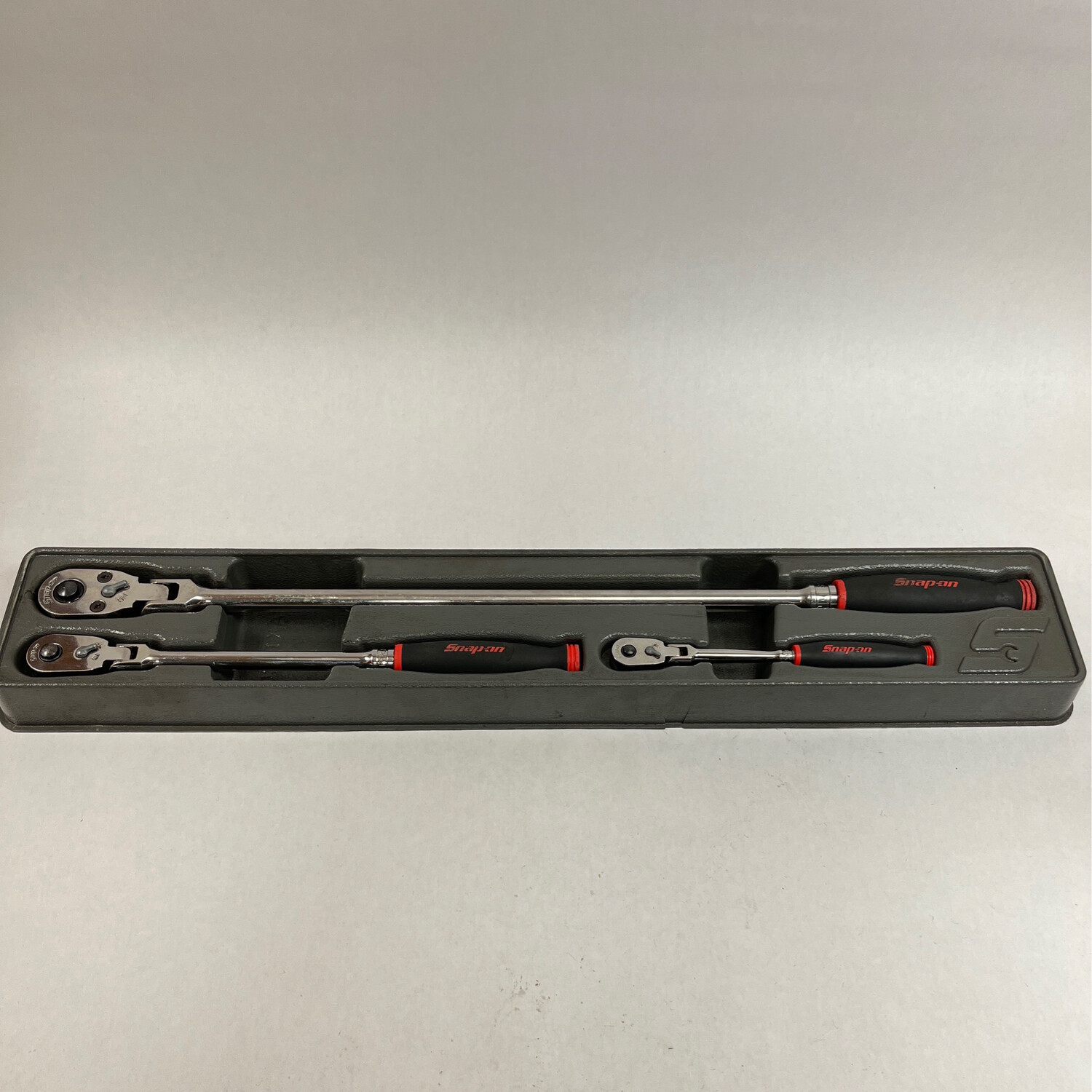 Snap On Rachet Razors Snap On 3 Pc. 1/2”, 3/8”, 1/4” Ratchet Set - Shop - Tool Swapper
