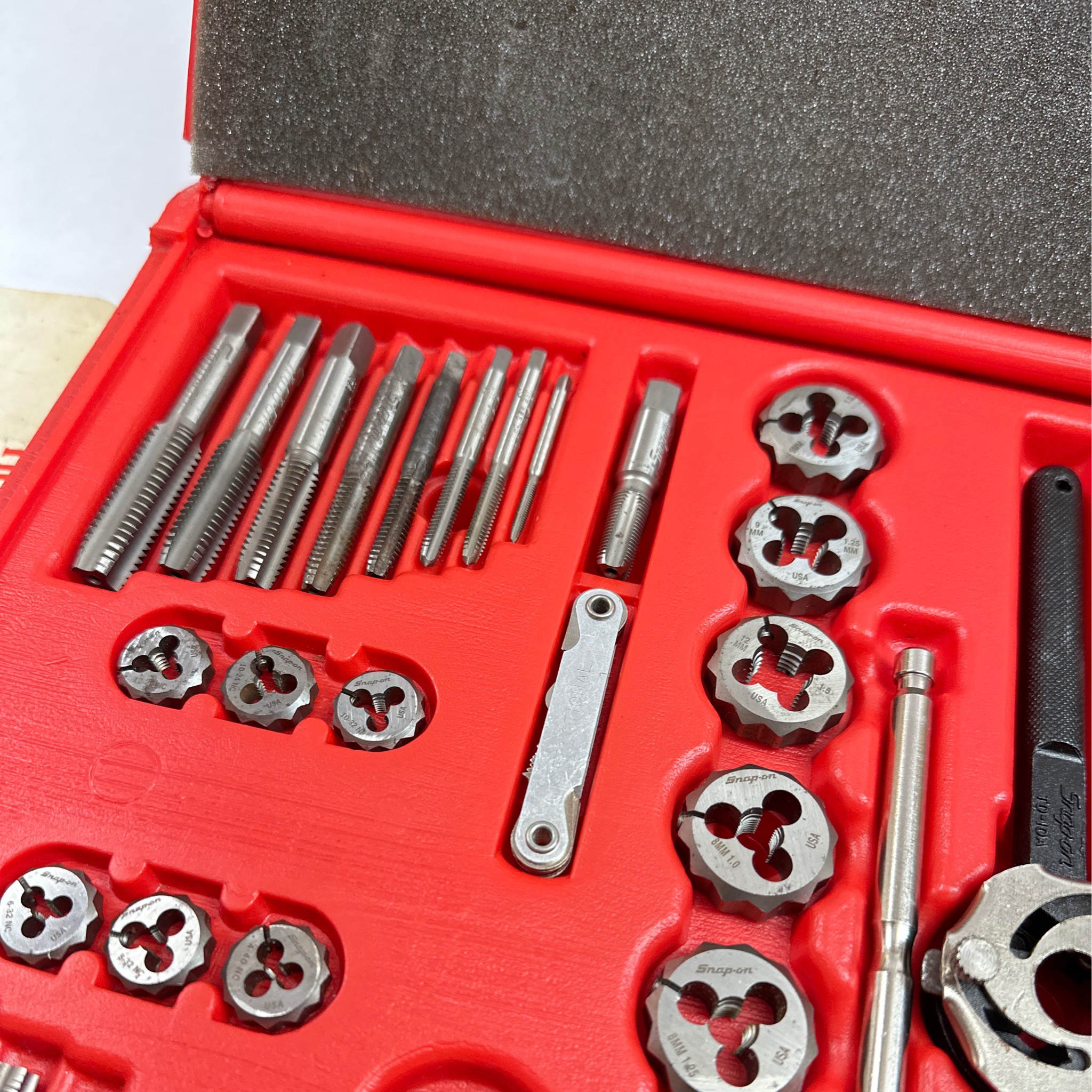 Snap On 76pc Tap Did Set TDTDM500