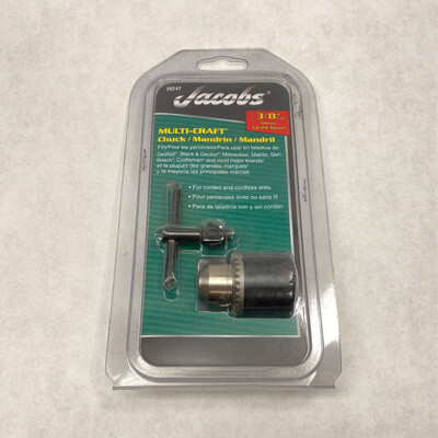 Jacobs Multicraft 3/8” Drill Chuck, 30247