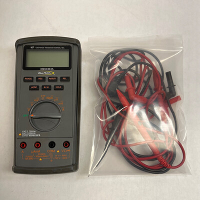 Blue Point Digital Multimeter With Test Leads, DMSC683A