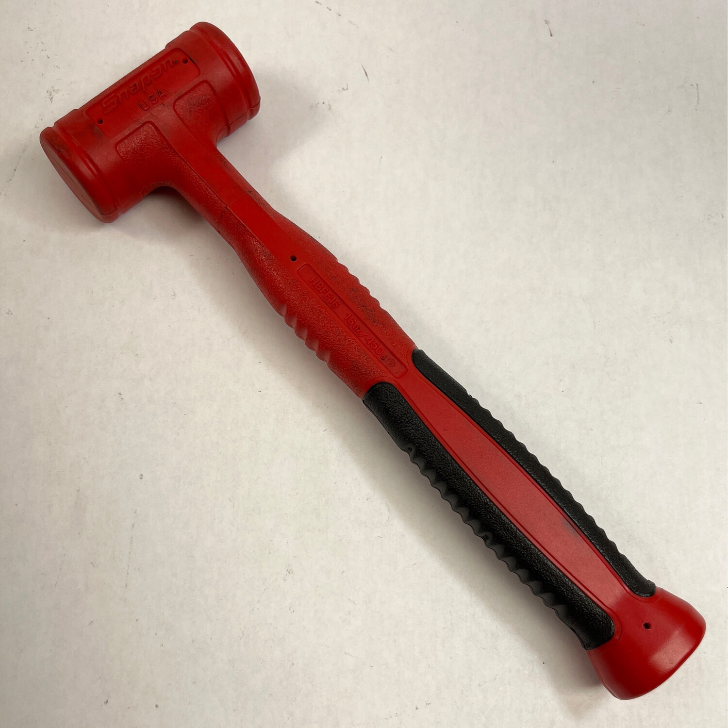 Snap On 16 oz Soft Grip Dead Blow Hammer, HBFE16