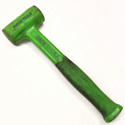 Matco Tools 13 Oz Dead Blow Hammer Green, DB13