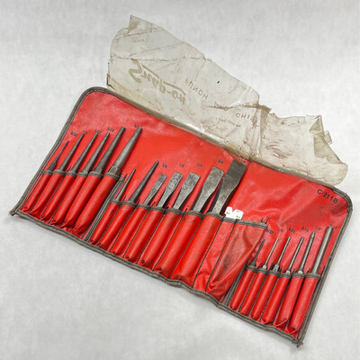 Snap On 20pc Punch And Chisel Set,