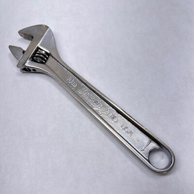 Snap On 10in Adjustable Wrench, AD10