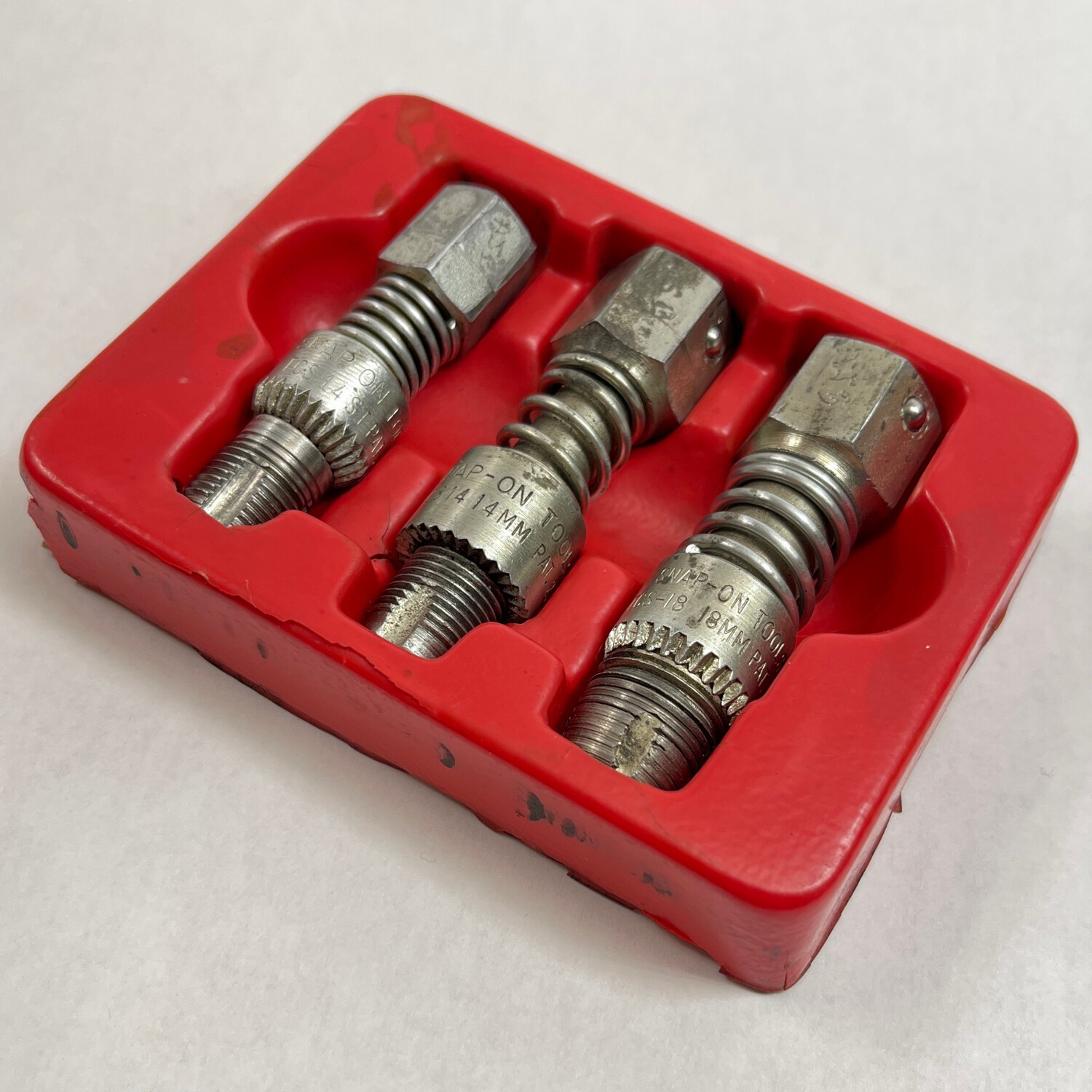 Snap On 3pc Spark Plug Hole ReConditioners Shop Tool Swapper