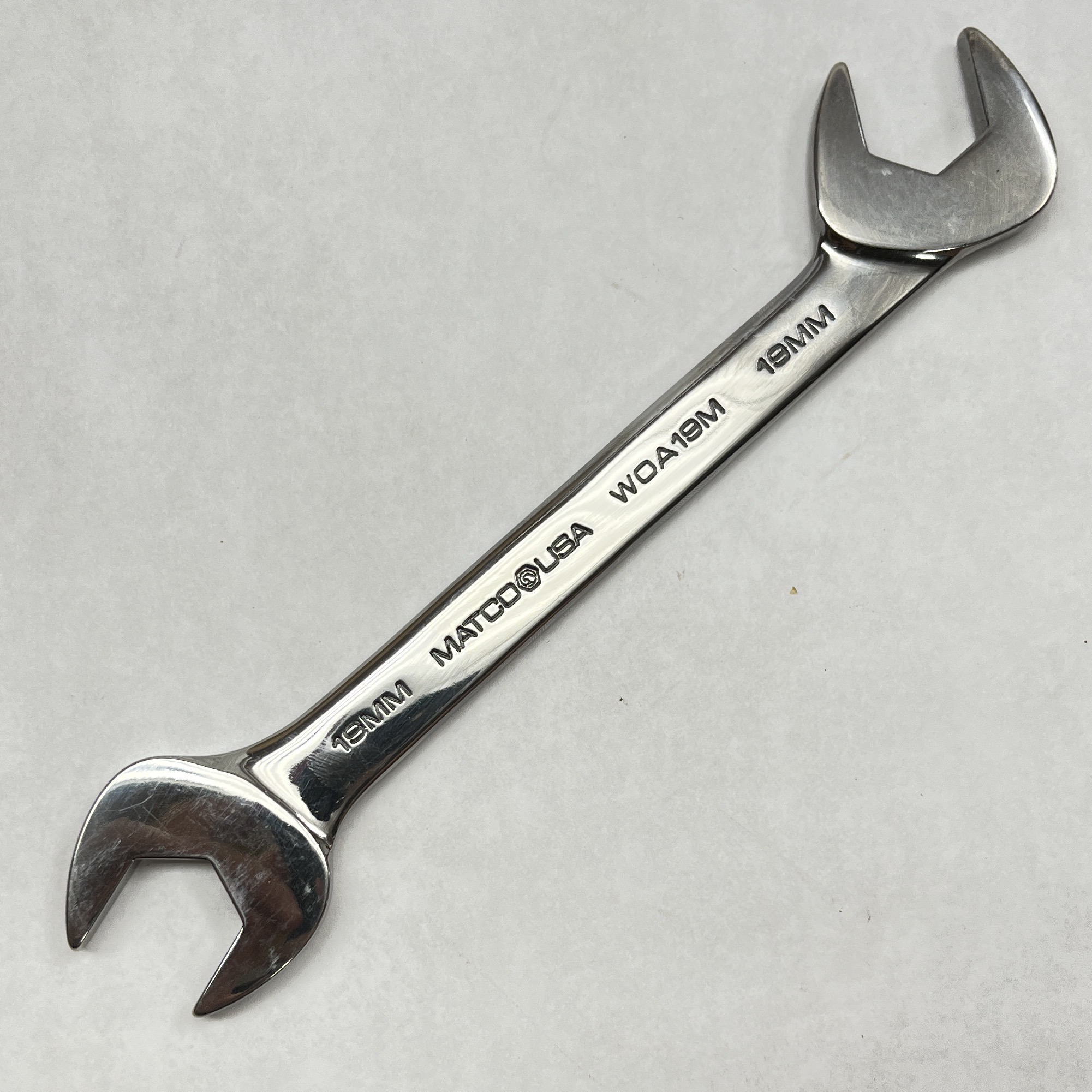 Matco Tools 11pc 4 Way Angle Head Open End Wrench Set
