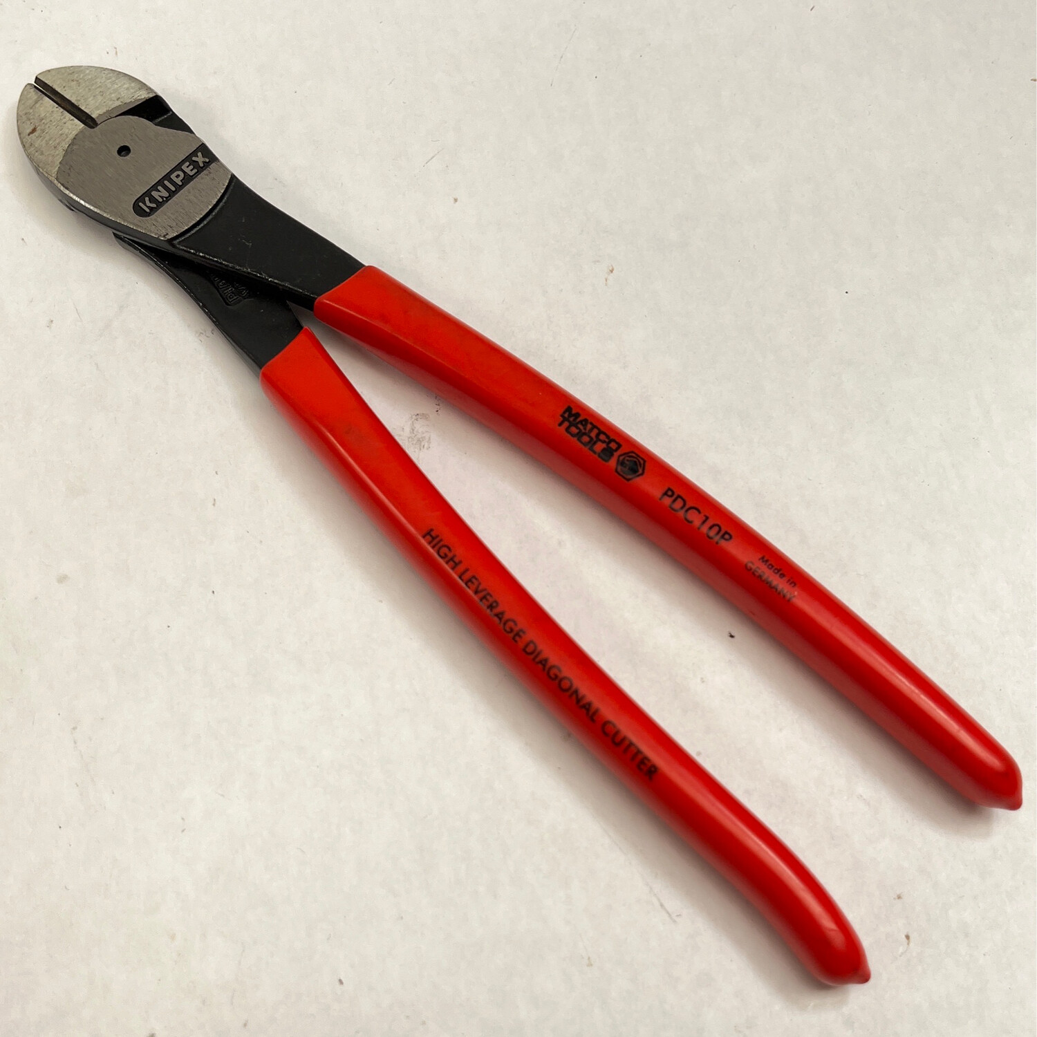 Matco Tools High Leverage Diagonal Cutter, PDC10P Shop Tool Swapper