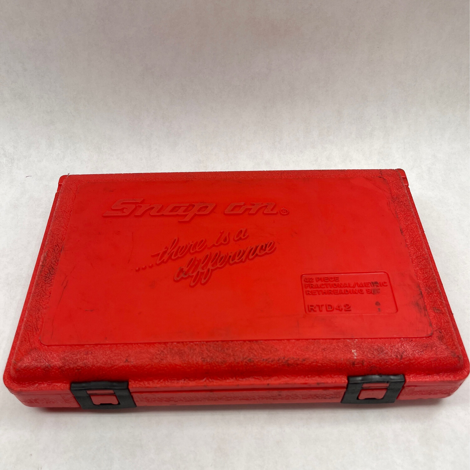 Snap On 42 Pc. Fractional & Metric Rethreading Set, RTD42