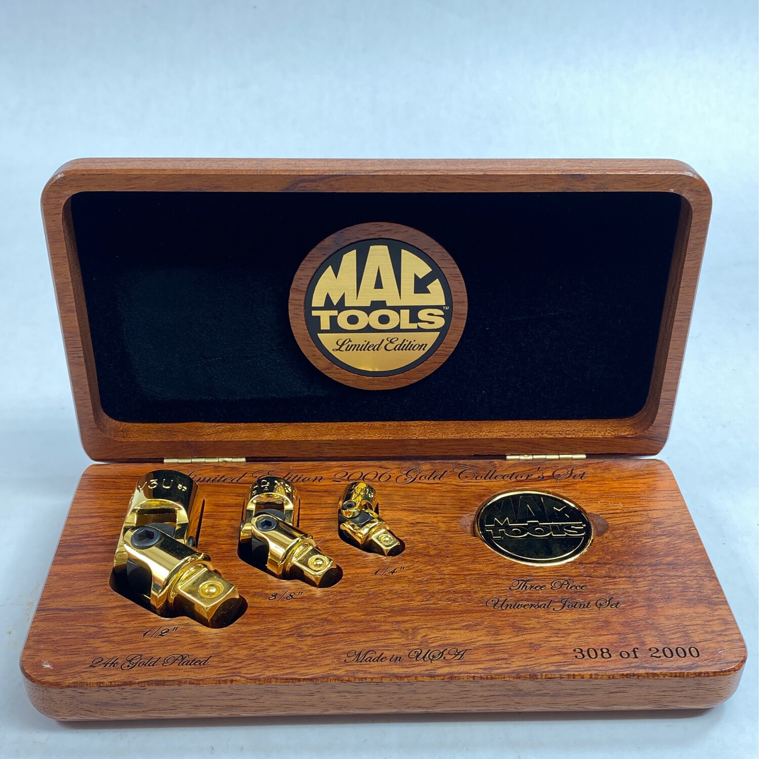 Mac Tools Limited Edition 2006 Gold Collectors Set, 308 of 2000