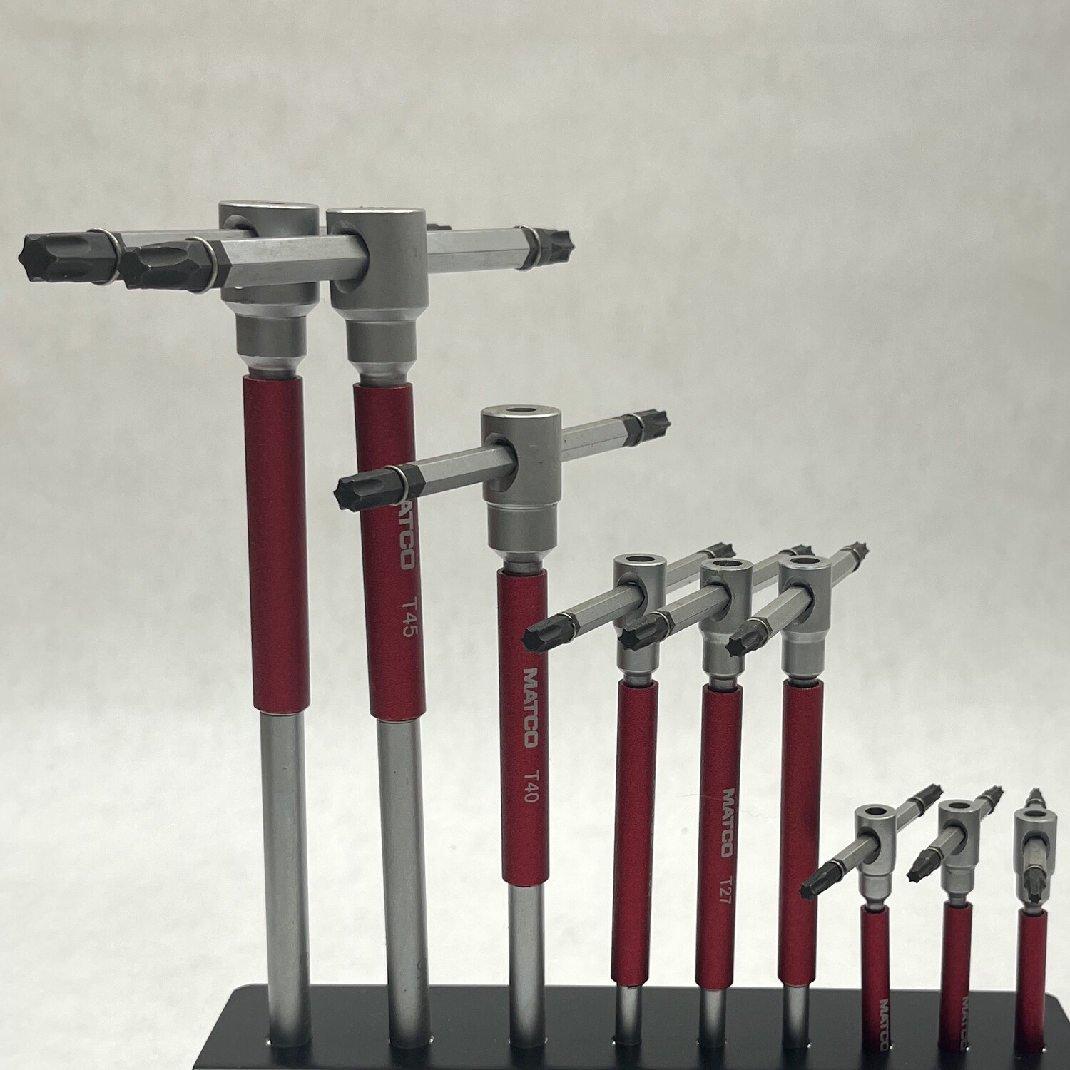 Matco Tools 9pc Torx Spinning T-Handle Set, STW9